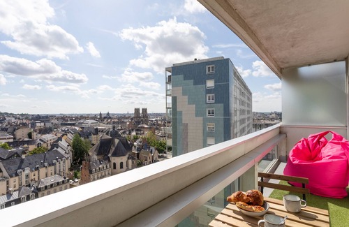 Bourg-l'Eveque Appartement | Le Studio de l'Ange - Vue imprenable