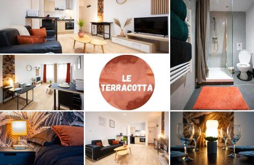 Montbeliard Appartement | Le Terracotta, plein centre, garage, WIFI-Netflix