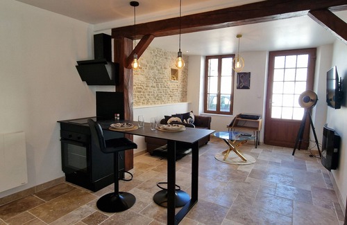 Hermanville-sur-Mer Maison | Le Triplex Romantique *SPA* Balnéo duo * Sauna
