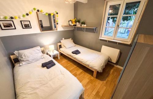 Bischheim Appartement | Le ValBruche - Spacieux & Cosy - Centre Ville - Commerces à Proximité