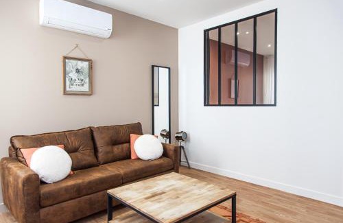 Chateauroux Appartement | Le Vintage- Gare/centre, tout équipé, refait à neuf, climatisation