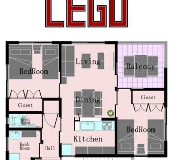 Higashionna Appartement | LEGO