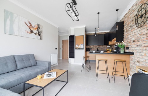 Czyzyny Appartement | Lema 15E/6 Prestige Apartment with 1 Bedroom and Terrace