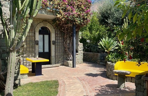Panza Appartement | "Lemon cottage" with patio with garden, swimming pool and spa hot tub