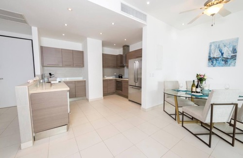Philipsburg Copropriété | Belle océan face à deux chambres + 2. 5 salles de bains, pour 1-4 personnes