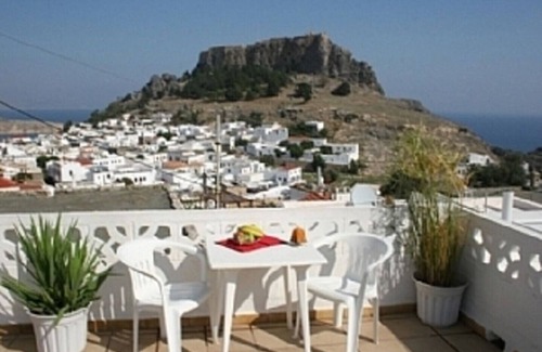 Lindos Appartement | Leonidas Studio Apartment - En una ladera en una posición tranquila!
