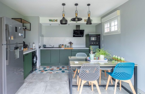 Bracquemont Maison | Les 3 Hirondelles - Maison avec grand jardin