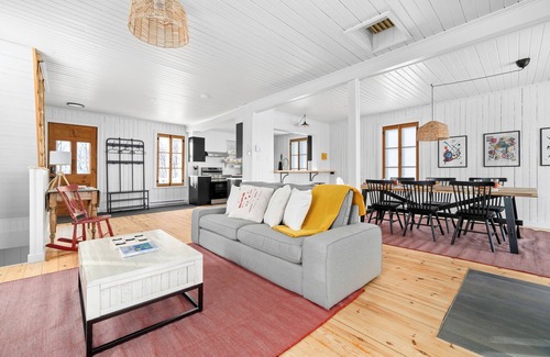 Saint Irenee Chalet De Ski | Les Capelans| Foyer | BBQ | Vue sur le Fleuve