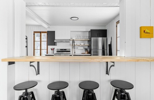 Saint Irenee Chalet De Ski | Les Capelans| Foyer | BBQ | Vue sur le Fleuve