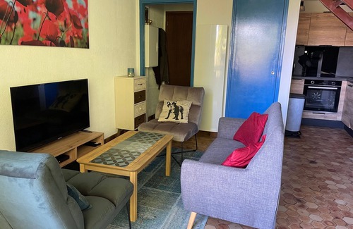 Saint-Leger-les-Melezes Appartement | Les Chardons - Apt duplex vue montagne