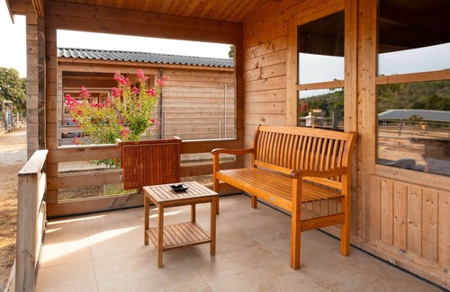Occhiatana Chalet De Ski | 'Les Chalets De Tesa' with mountain view, Wi-Fi and air conditioning