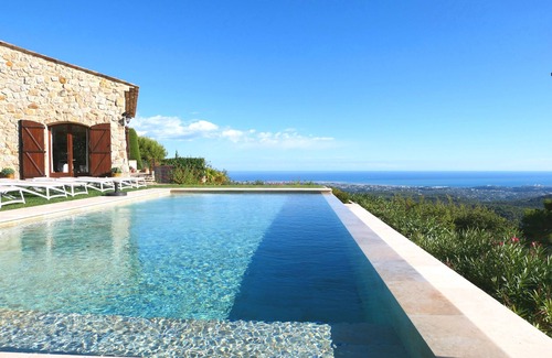 Vence Appartement | Gîte de charme avec piscine et vue panoramique mer