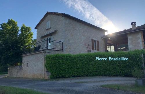 Saint-Gery Appartement | Les Figuiers de Louna - PIERRE ENSOLEILLÉE - 110 m2 et une véranda