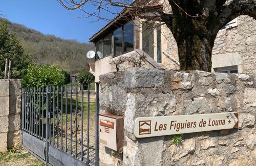 Saint-Gery Appartement | Les Figuiers de Louna - PIERRE ENSOLEILLÉE - 110 m2 et une véranda