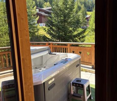 Plagne 1800 Appartement | Les gémeaux- Plagne 1800- 100m des pistes- sauna privatif