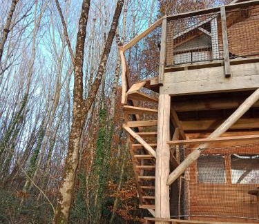 Saint-Brigitte Cabine | Les hébergements insolites de Quénécan