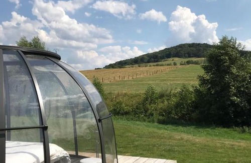 Outremecourt Lit Et Petit-Déjeuner | Les nuits insolites de la mothe - hébergement en bulle ou tiny house avec spa privatif