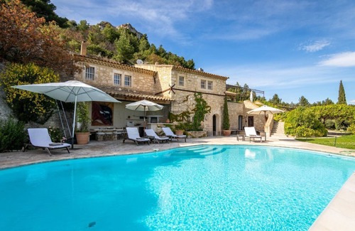 Les Baux-de-Provence Villa | Les Rochers - Cinq Chambres Villa, Couchages 10