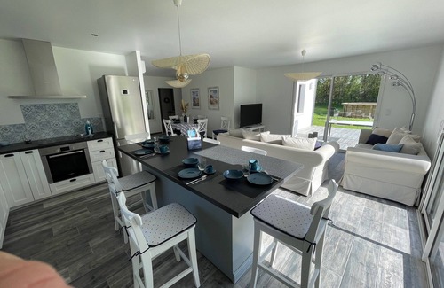 Chambon Villa | "Les Rudali" Villa "New Port" Maison neuve 4* avec piscine pour 6 Personnes