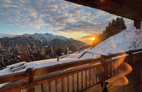 Bisanne 1500 Chalet De Ski | Les Saisies / Chalet HAUT STANDING 15 pers avec SPA Cheminée et vue Mont Blanc