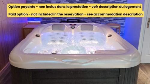 Chaumont Appartement | Les Suites du Jardin - Eden - Option Payante Jacuzzi