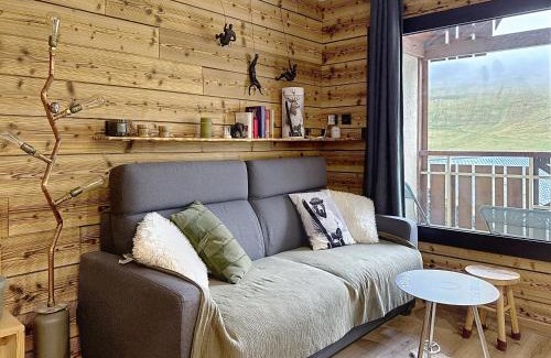 Montgenevre Appartement | Les Tanières de Montgenèvre - Studio Dama - neuf 4p avec terrasse vue imprenable