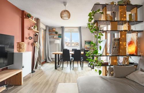 Minimes - Barriere de Paris Appartement | Les terrasses illuminées - T3 avec parking gratuit