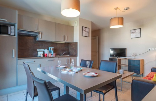 Concarneau Appartement | Les Thermes 532 - Vue mer avec piscine partagée