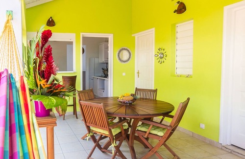 Saint-Francois Villa | Résidence LES VILLAS CREOLES à 70 mètres d'un lagon - Villa BOUGAINVILLIERS