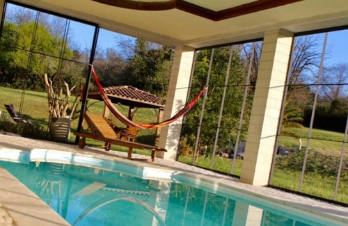 Brossac Maison | Lescure - Relaxing getaway in the middle of nature with swimming pool, for 12