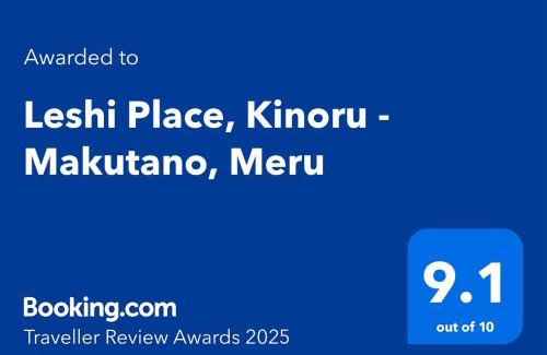 Meru Appartement | Leshi Place, Kinoru - Makutano, Meru