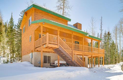Steam Engine Meadows Maison | Less Than 1 Mi to Brian Head Resort Spacious Cabin!