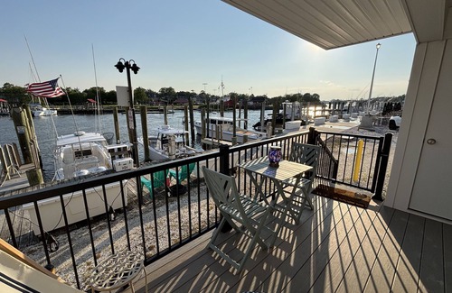 Lewes Copropriété | Lewes canalfront condo! Amazing views! Walk to beach or town!