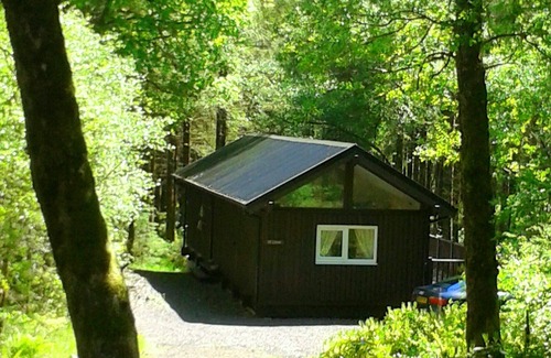 Taynuilt Cabine | LIEVER est une charmante cabane en rondins dans une belle forêt près du Loch Awe