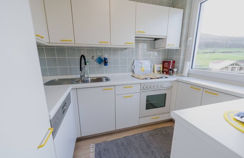 Hemfurth-Edersee Appartement | Maison d'architecte inondée de lumière dans un endroit calme FeWo "Yellow"