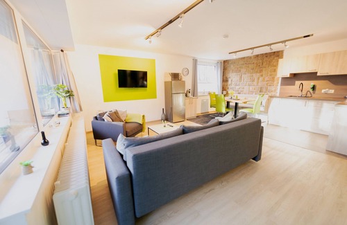 Hemfurth-Edersee Appartement | Light-flooded architect's house in a quiet location Apartment "Green"