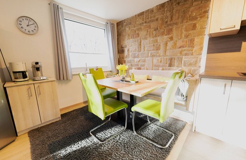 Hemfurth-Edersee Appartement | Light-flooded architect's house in a quiet location Apartment "Green"
