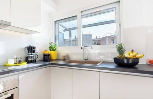 Galatsi Appartement | Light-flooded penthouse