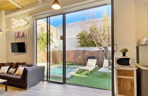La Marina del Prat Vermell Maison | Lila Chambre. Maison avec piscine à Barcelone HUTB-009 160