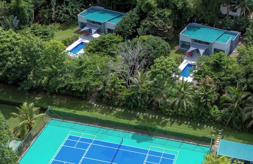 Cahuita Maison | Lilan Nature, Maison Moderne N ° 1 avec piscine privée, A / C et Wifi