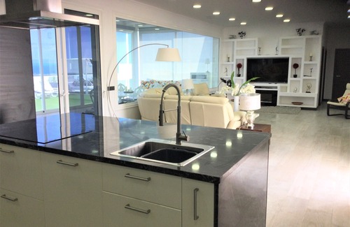 Costa Teguise Villa | Lillos- 3 bed/3 bath with pool sea views on the golf estate costa teguise