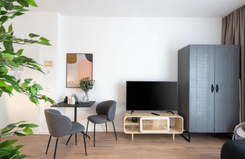Bahnhofsviertel Appartement | Limehome Frankfurt Gutleutstraße - Digital Access