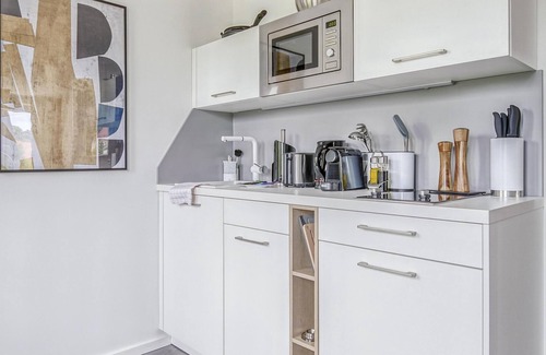 Munchen District Appartement | Limehome Garching München - Nähe Airport