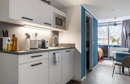 Hasenbergl-Lerchenau Ost Appartement | Limehome München Olschewskibogen