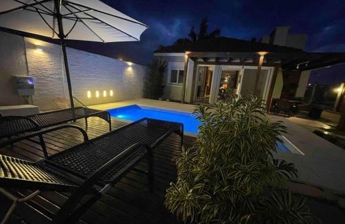 Arroio Teixeira Maison | Linda casa na praia com piscina 4 quartos