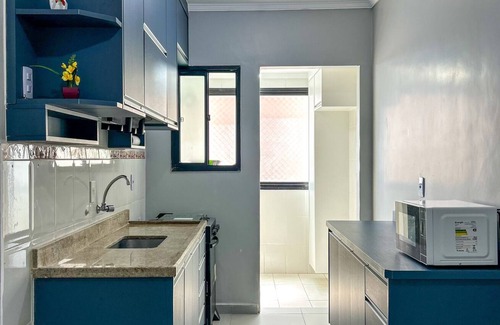 Mirim Appartement | Lindo apto c vista à beira mar em Praia Grande/SP