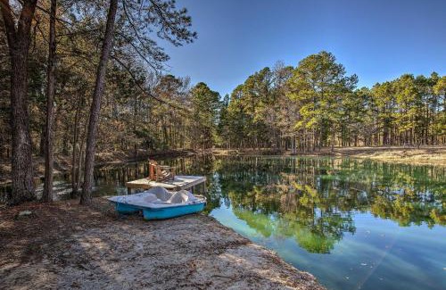 Winnsboro Maison | Little Lucky Star with Pond, Boat and Pasture View!