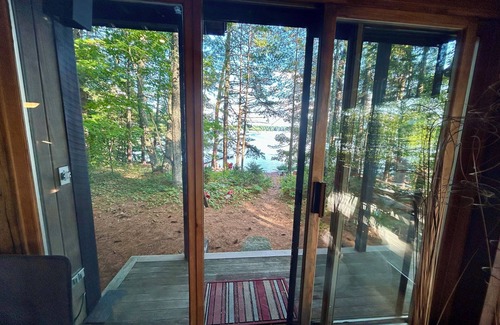 Windham Maison | Little Sebago Lake Retreat with Sand Beach on a Private Point