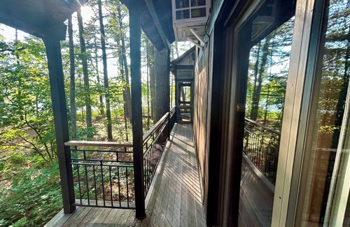 Windham Maison | Little Sebago Lake Retreat with Sand Beach on a Private Point