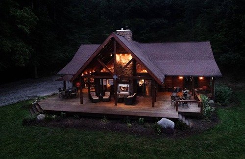 Tazewell Cabine | Little Sycamore Creek Landing - Vues privées de la cabine Norris Lakefront